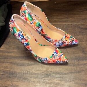 Steve Madden Women's Colorful Floral Heels